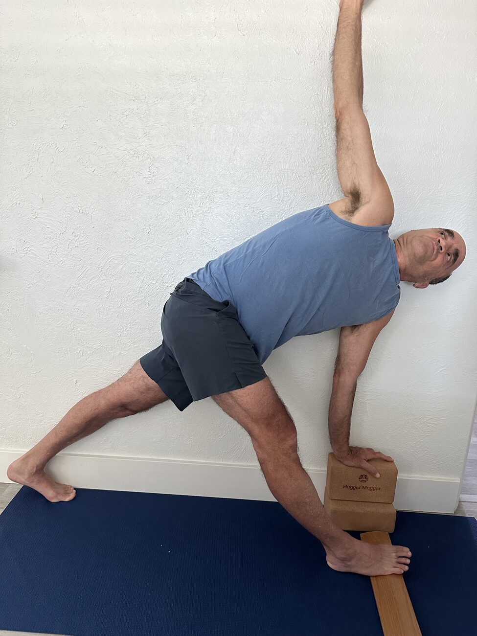 Private Iyengar yoga session at a student's residence in Brevard County